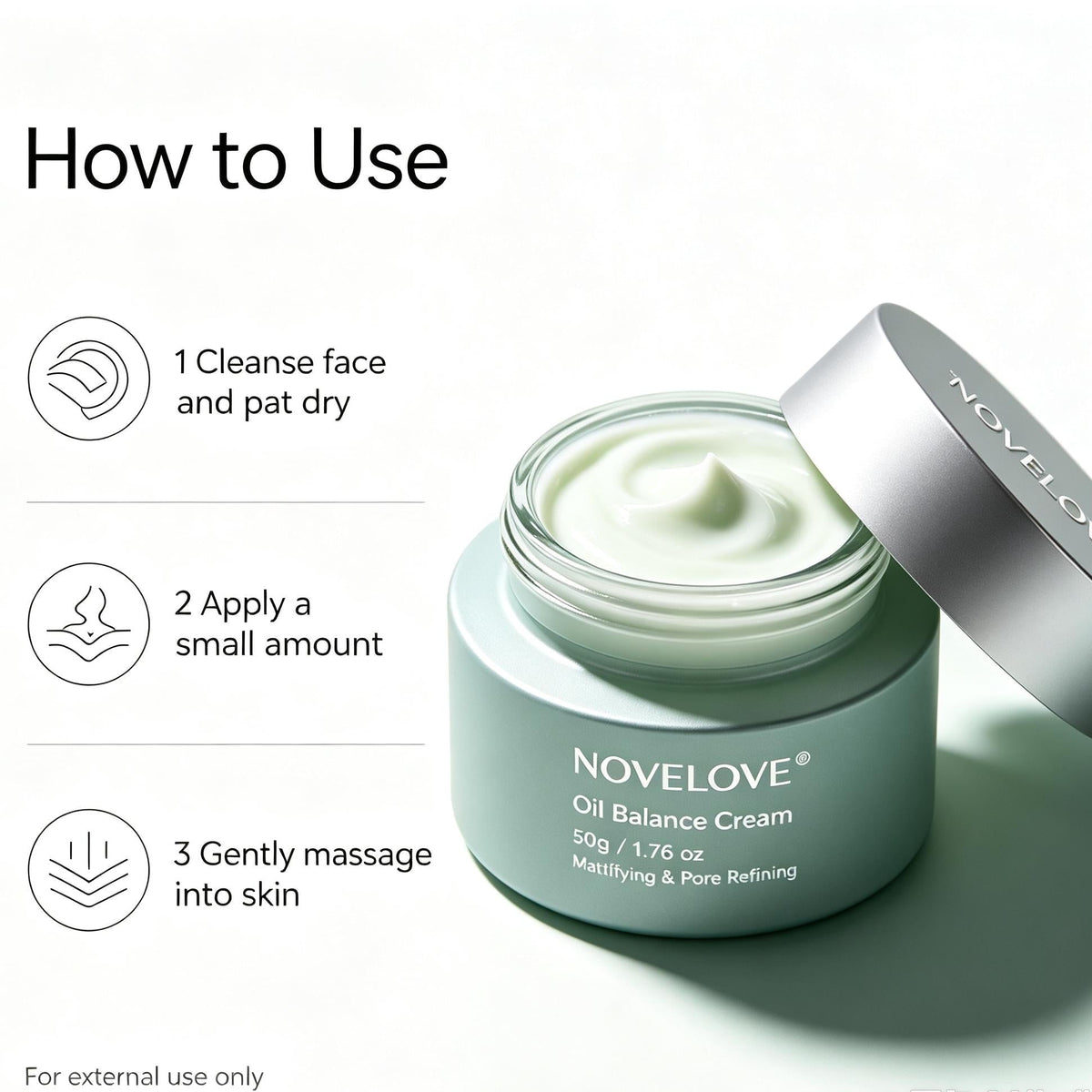 NOVELOVE® Oil Balance Cream