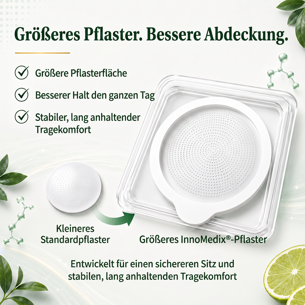 InnoMedix® Moringa Berberin x NAD+ 20-IN-1 Fortgeschrittenes Nano-Mikronadel-Pflaster (Nur einmal täglich anwenden – sichtbare Veränderungen in nur 7 Tagen.)