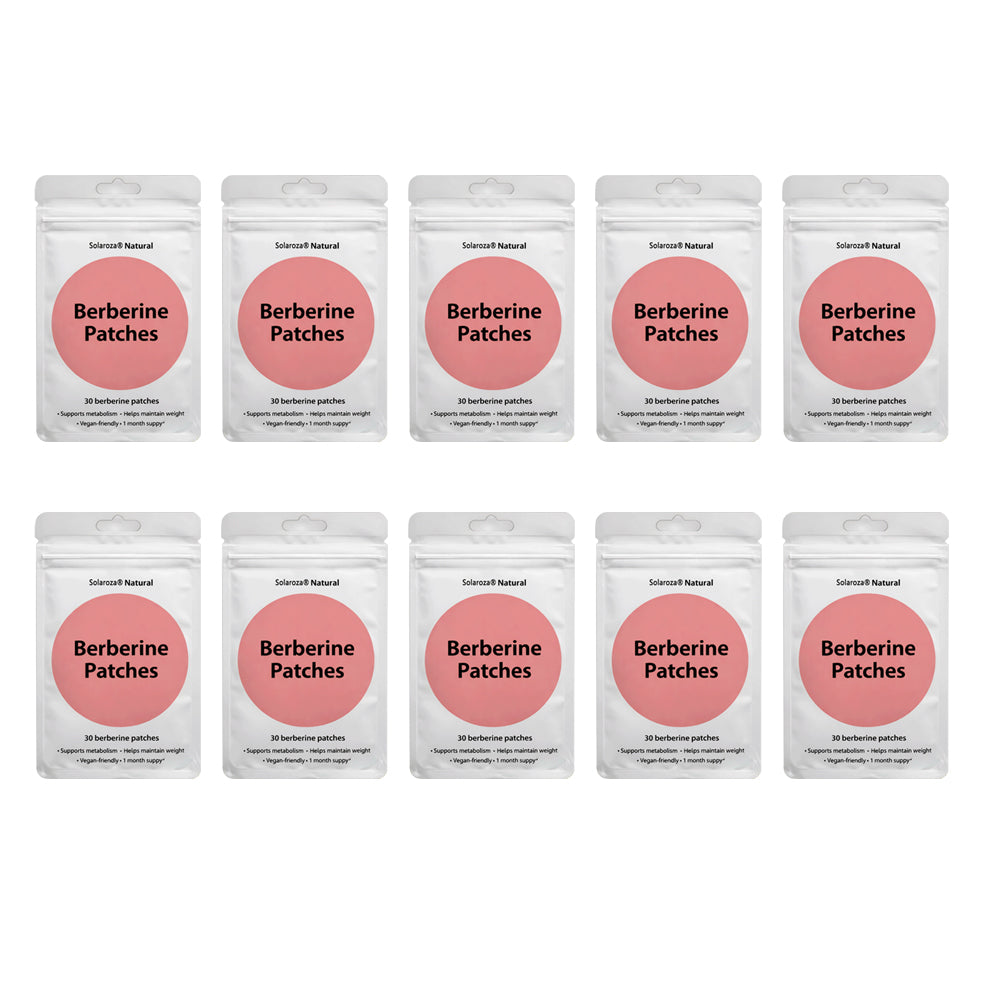 Berberine Slimming Patch Solaroza ®: Erhalten Sie die Kontrolle über Ihren Appetit, erhöhen Sie die Energie und reduzieren Sie natürlich den Stress. Mit anderen Worten, es ist dasselbe.