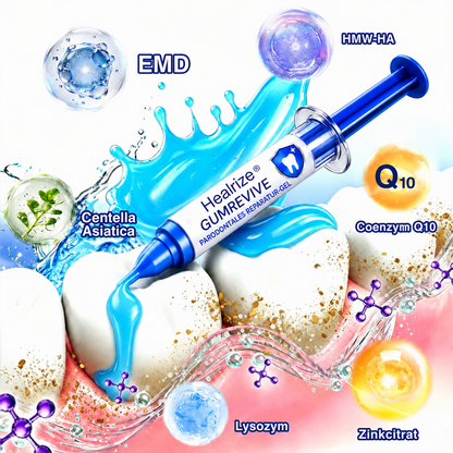 [Noch 5 Minuten!] Healrize® GumRevive Gel zur Regeneration des Zahnhalteapparats