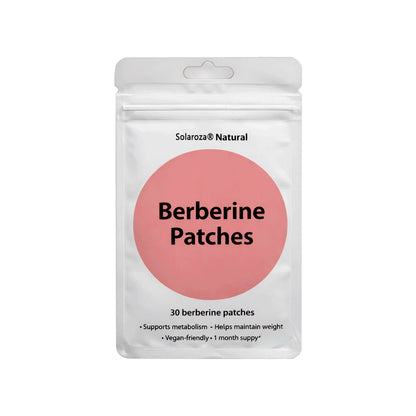 Berberine Slimming Patch Solaroza ®: Erhalten Sie die Kontrolle über Ihren Appetit, erhöhen Sie die Energie und reduzieren Sie natürlich den Stress. Mit anderen Worten, es ist dasselbe.