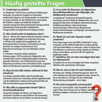 Offizieller Shop | ❤️❤️ Healrize® Moringa Berberinex NAD+ 10-in-1 Nano-Mikronadel-Patch (Nur einmal täglich, sichtbare Veränderungen in 7 Tagen) ✅ Für Übergewicht, lockere Haut, Diabetes, Schlafapnoe, Gelenkprobleme und mehr