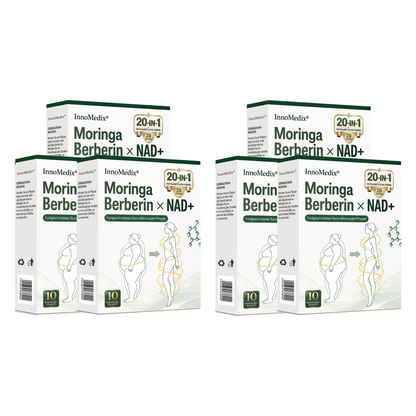 InnoMedix® Moringa Berberin x NAD+ 20-IN-1 Fortgeschrittenes Nano-Mikronadel-Pflaster (Nur einmal täglich anwenden – sichtbare Veränderungen in nur 7 Tagen.)