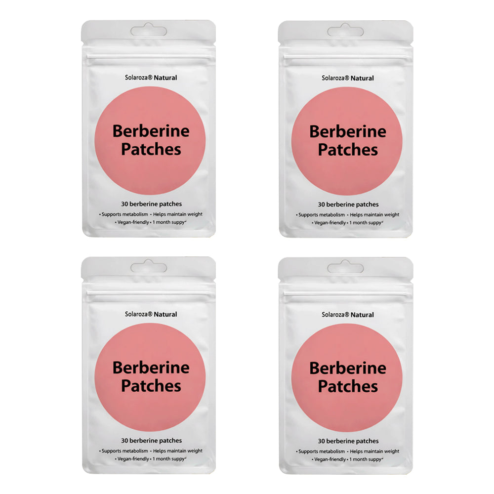 Berberine Slimming Patch Solaroza ®: Erhalten Sie die Kontrolle über Ihren Appetit, erhöhen Sie die Energie und reduzieren Sie natürlich den Stress. Mit anderen Worten, es ist dasselbe.
