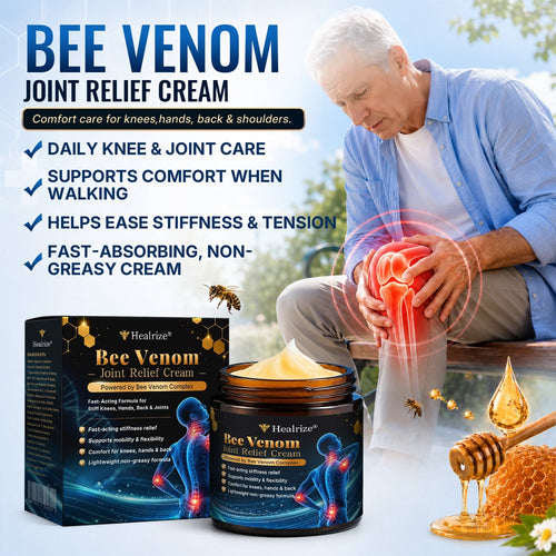 🎁Healrize® Bee Venom Joint Relief Cream 💪Targets stiff, sore joints in knees, hands, shoulders, back & more — so you can move easier every day