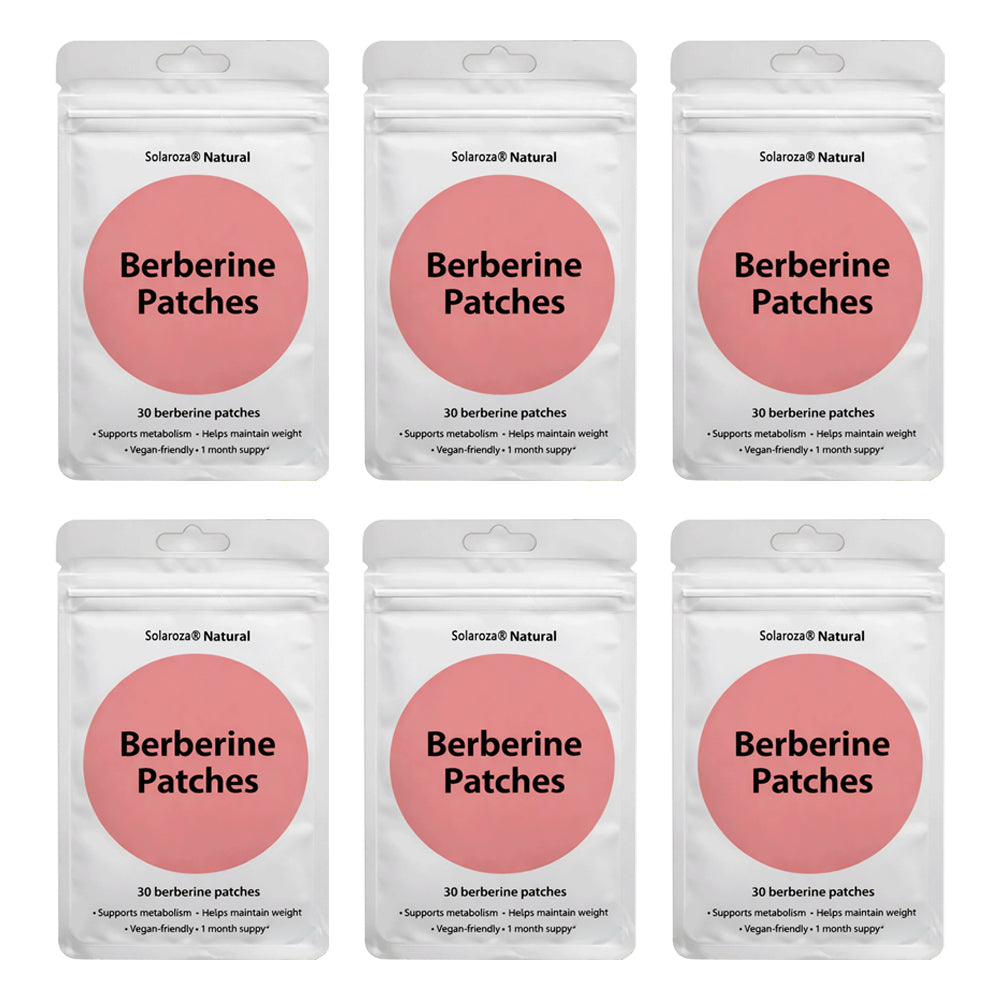 Berberine Slimming Patch Solaroza ®: Erhalten Sie die Kontrolle über Ihren Appetit, erhöhen Sie die Energie und reduzieren Sie natürlich den Stress. Mit anderen Worten, es ist dasselbe.
