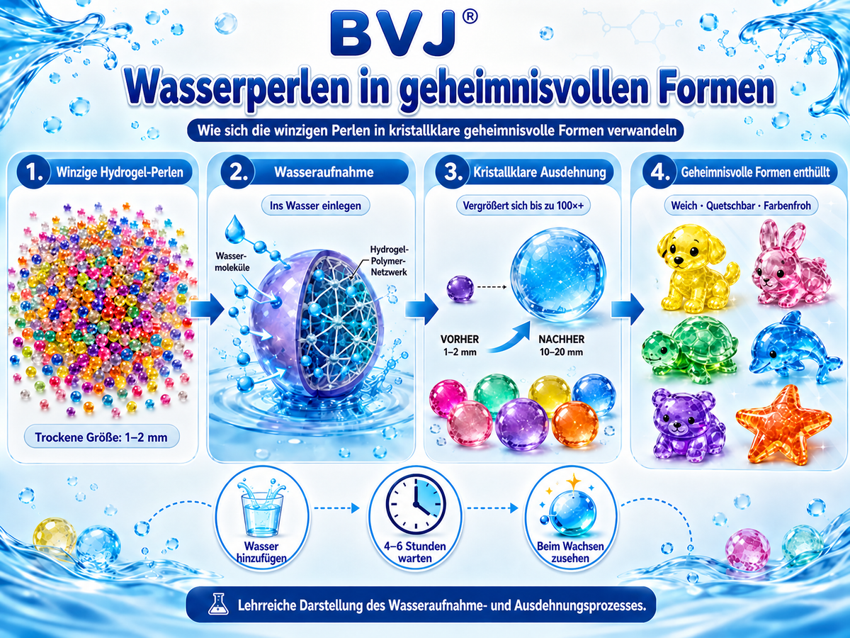 BVJ® Mystery Shape Water Beads🪄🐳