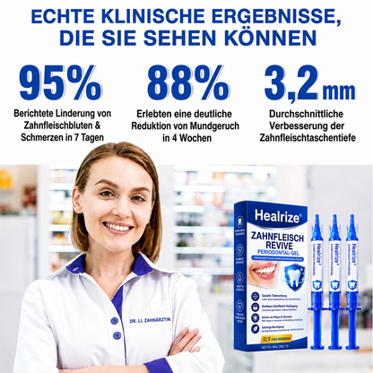 [Noch 5 Minuten!] Healrize® GumRevive Gel zur Regeneration des Zahnhalteapparats